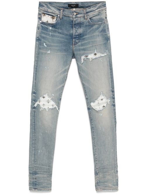 Micro Starburst Jeans AMIRI | AMDNSY1122Antique Indigo